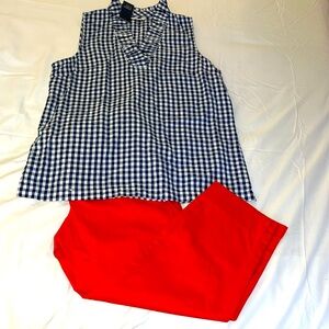 Sassy Spring Outfit by TALBOTS & CROWN & IVY NWT size Med 8P